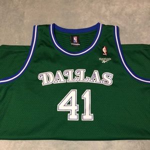 Reebok NBA Dallas Mavericks Jersey- Nowitzki 41